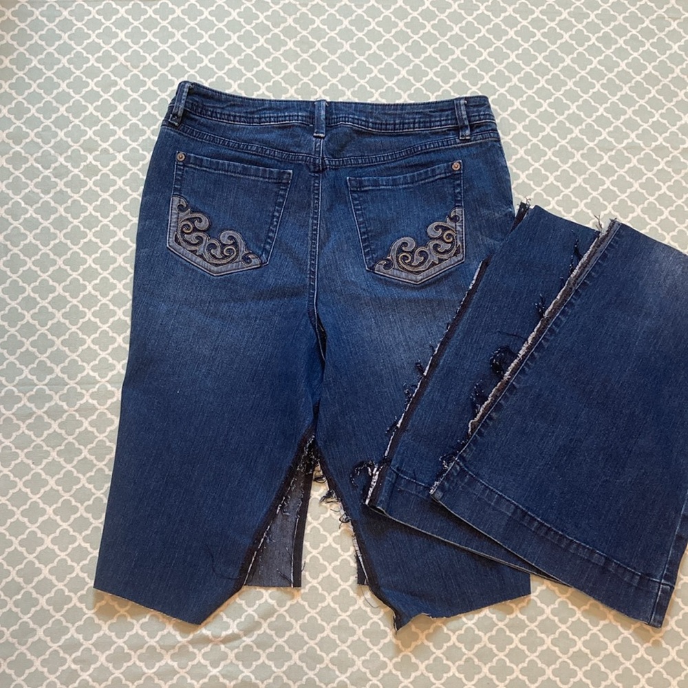 Apt. 9 Cut Up Jeans Denim for Crafts/Upcycle